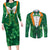 Happy St Patricks Day We Wear Green Suit Couples Matching Long Sleeve Bodycon Dress and Long Sleeve Button Shirt LT9 - Wonder Print Shop