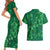 Happy St Patricks Day We Wear Green Suit Couples Matching Short Sleeve Bodycon Dress and Hawaiian Shirt LT9 - Wonder Print Shop