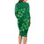 Happy St Patricks Day We Wear Green Suit Family Matching Long Sleeve Bodycon Dress and Hawaiian Shirt LT9 - Wonder Print Shop