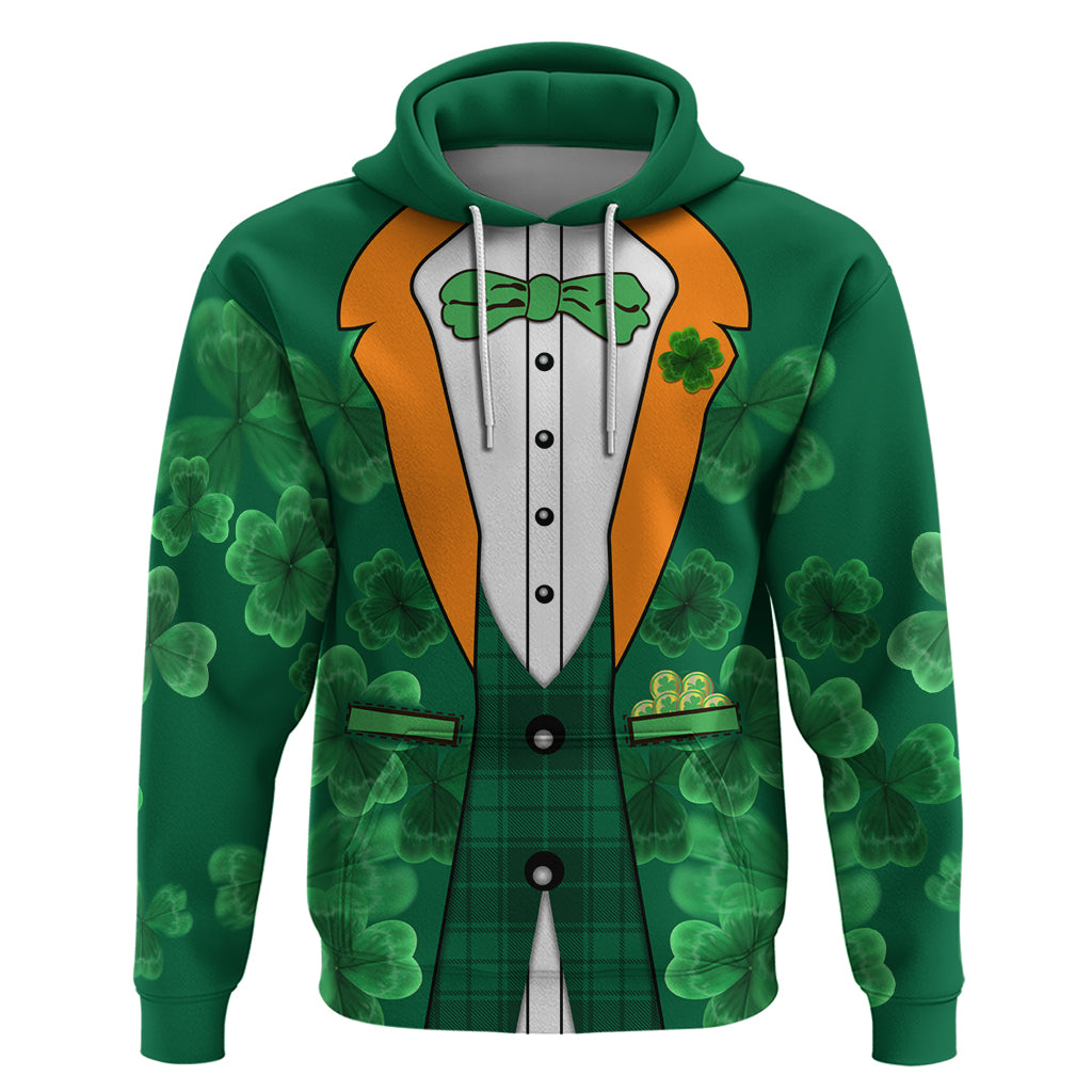 Happy St Patricks Day We Wear Green Suit Hoodie - Wonder Print Shop