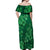 Happy St Patricks Day We Wear Green Suit Off Shoulder Maxi Dress - Wonder Print Shop