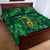 Happy St Patricks Day We Wear Green Suit Quilt Bed Set - Wonder Print Shop