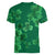 Happy St Patricks Day We Wear Green Suit Women V Neck T Shirt - Wonder Print Shop