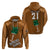 Custom Hawaii Honolulu Bowl Zip Hoodie With Kakau Tribal Pattern - Wonder Print Shop