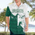 Saudi Arabia Falcon Hawaiian Shirt Simple Saudi Pattern - Wonder Print Shop