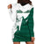 Saudi Arabia Falcon Hoodie Dress Simple Saudi Pattern - Wonder Print Shop