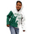 Saudi Arabia Falcon Kid Hoodie Simple Saudi Pattern - Wonder Print Shop