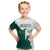 Saudi Arabia Falcon Kid T Shirt Simple Saudi Pattern - Wonder Print Shop