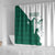 Saudi Arabia Falcon Shower Curtain Simple Saudi Pattern LT9