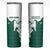 Saudi Arabia Falcon Skinny Tumbler Simple Saudi Pattern - Wonder Print Shop