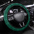 Saudi Arabia Falcon Steering Wheel Cover Simple Saudi Pattern - Wonder Print Shop