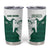 Saudi Arabia Falcon Tumbler Cup Simple Saudi Pattern - Wonder Print Shop