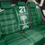 Custom Saudi Arabia Football Back Car Seat Cover Green Al -Arabiyyah Concept 23-2024 LT9 - Wonder Print Shop