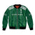 Custom Saudi Arabia Football Bomber Jacket Green Al -Arabiyyah Concept 23-2024 LT9 - Wonder Print Shop