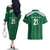 Custom Saudi Arabia Football Couples Matching Off The Shoulder Long Sleeve Dress and Hawaiian Shirt Green Al -Arabiyyah Concept 23-2024 LT9 - Wonder Print Shop