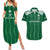 Custom Saudi Arabia Football Couples Matching Summer Maxi Dress and Hawaiian Shirt Green Al -Arabiyyah Concept 23-2024 LT9 - Wonder Print Shop