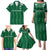 Custom Saudi Arabia Football Family Matching Puletasi and Hawaiian Shirt Green Al -Arabiyyah Concept 23-2024 - Wonder Print Shop