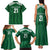 Custom Saudi Arabia Football Family Matching Tank Maxi Dress and Hawaiian Shirt Green Al -Arabiyyah Concept 23-2024 - Wonder Print Shop