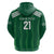 Custom Saudi Arabia Football Hoodie Green Al -Arabiyyah Concept 23-2024 - Wonder Print Shop