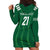 Custom Saudi Arabia Football Hoodie Dress Green Al -Arabiyyah Concept 23-2024 - Wonder Print Shop