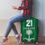 Custom Saudi Arabia Football Luggage Cover Green Al -Arabiyyah Concept 23-2024 - Wonder Print Shop