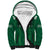 Custom Saudi Arabia Football Sherpa Hoodie Green Al -Arabiyyah Concept 23-2024 - Wonder Print Shop