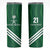 Custom Saudi Arabia Football Skinny Tumbler Green Al -Arabiyyah Concept 23-2024 - Wonder Print Shop