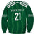 Custom Saudi Arabia Football Sweatshirt Green Al -Arabiyyah Concept 23-2024 - Wonder Print Shop