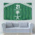 Custom Saudi Arabia Football Tapestry Green Al -Arabiyyah Concept 23-2024 - Wonder Print Shop