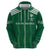 Custom Saudi Arabia Football Zip Hoodie Green Al -Arabiyyah Concept 23-2024 - Wonder Print Shop