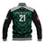 Custom UAE Football Baseball Jacket Green Concept 19-2020 LT9 - Wonder Print Shop