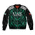 Custom UAE Football Bomber Jacket Green Concept 19-2020 LT9 - Wonder Print Shop