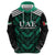 Custom UAE Football Hoodie Green Concept 19-2020 - Wonder Print Shop