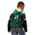 Custom UAE Football Kid Hoodie Green Concept 19-2020 - Wonder Print Shop