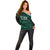 Custom UAE Football Off Shoulder Sweater Green Concept 19-2020