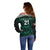 Custom UAE Football Off Shoulder Sweater Green Concept 19-2020