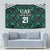 Custom UAE Football Tapestry Green Concept 19-2020 LT9