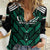 Custom UAE Football Women Casual Shirt Green Concept 19-2020