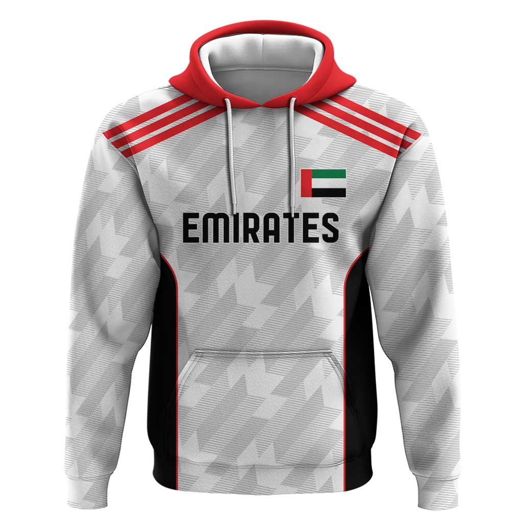 Custom UAE Football Hoodie The Whites Concept 19-2020 - Wonder Print Shop