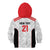 Custom UAE Football Kid Hoodie The Whites Concept 19-2020 - Wonder Print Shop