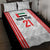 Custom UAE Football Quilt Bed Set The Whites Concept 19-2020 - Wonder Print Shop