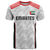 Custom UAE Football T Shirt The Whites Concept 19-2020