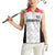 Custom UAE Football Women Sleeveless Polo Shirt The Whites Concept 19-2020