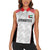 Custom UAE Football Women Sleeveless Polo Shirt The Whites Concept 19-2020