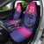 Custom UAE Cricket Car Seat Cover United Arab Emirates Falcon Sporty Pattern LT9 - Wonder Print Shop