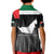 United Arab Emirates Kid Polo Shirt UAE Emblem Hawk of Quraish - Wonder Print Shop