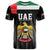 United Arab Emirates T Shirt UAE Emblem Hawk of Quraish - Wonder Print Shop