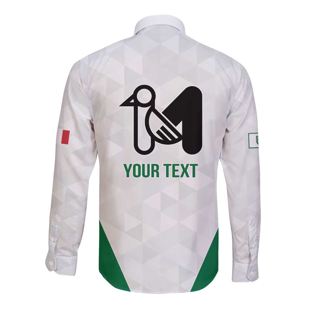 Personalized Italy Marche Long Sleeve Button Shirt Inspiration Flags Style