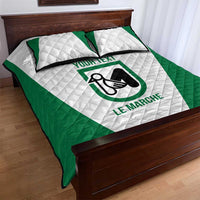 Personalized Italy Marche Quilt Bed Set Inspiration Flags Style