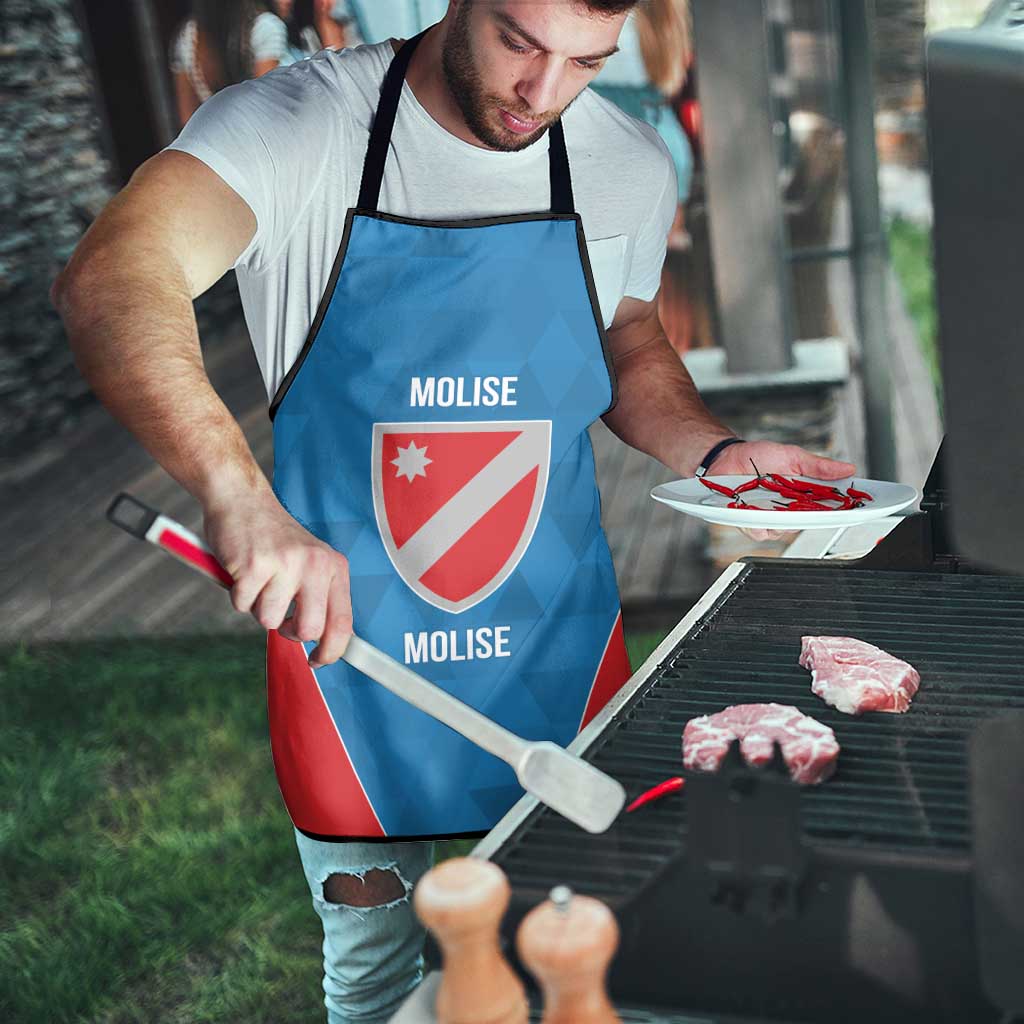 Personalized Italy Molise Apron Inspiration Flags Style - Wonder Print Shop